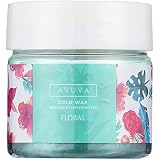 Avuva cold wax hair removal - floral -228 gm