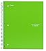 Five Star Spiral Notebooks, 1 Subject, Wide Ruled Paper, 100 Sheets, 10-1/2
