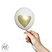 Baby Shower Decorations; Decoration Set; 9-Piece Pink, White, and Gold Balloon and