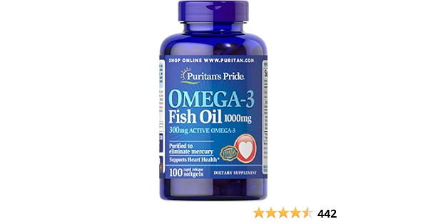 Puritans Pride Omega-3 Fish Oil 1000 Mg, 100 Count : Amazon.com.au: Health,  Household \u0026 Personal Care