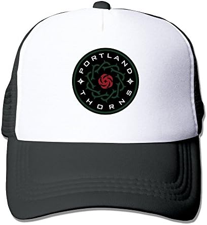 Portland Thorns FC NWSL Logo Trucker Mesh Cap Black