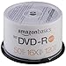 Amazon Basics 4.7 GB blank 16x DVD+R - 50 Pack Spindle
