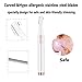 Eyebrow Trimmer Razor Hair Remover Facial Hair Trimmer for Women Electric Eyebrow Trimmer Epilator for Women, Portable Painless (Battery Included)