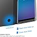 ZEPIN Galaxy S9 Plus Case, Luxury Clear View Window Front Smart Sleep/Wake Up Function Mirror Screen Flip Electroplate Plating Stand Full Body Protective Cover Case for Samsung Galaxy S9 Plus (Black)