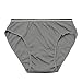 Starly Mens Cotton Disposable Underwear Panties Handy Briefs for Travel Fitness Grey (10pk) (S)