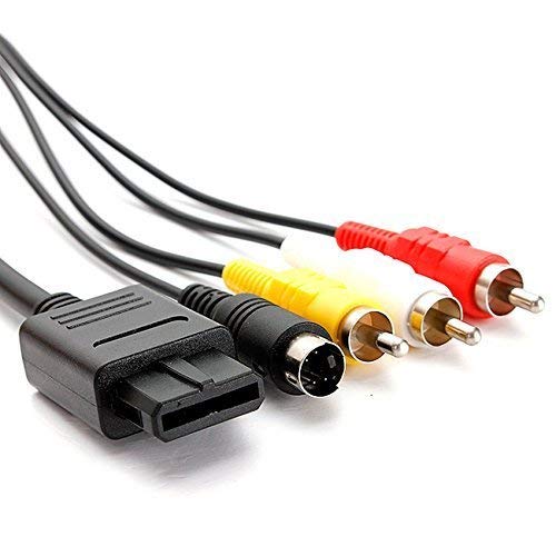 GameCube / N64 / SNES S-Video AV Cable (Certified Refurbished)