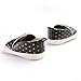 Save Beautiful Toddler Baby Girls Polka Dots Shoes Infant First Walkers (0-6months, black)