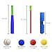 CELEMOON [Mini Size] Upgraded 16.5 inch Kids Foam T Ball Baseball Set Toy for Toddlers, 8 Different Colored Balls Included + Carry/Organize Bag, for Kids Over 1 Years Old