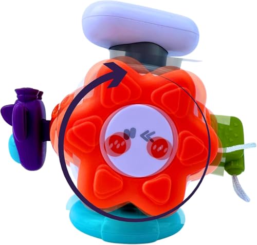Brinquedo Sensorial Bebê Infantil Montessori Cubo De Atividades Educativo 6 Em 1.