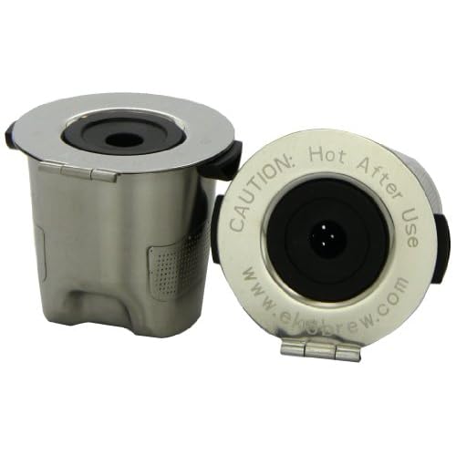 Ekobrew Stainless Steel Refillable K-Cup for Keurig Brewers, 5.7 Ounce, 2- Count image