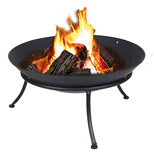 Rw Cast Iron Fire Bowl Traditional Log Fire Pit Outdoor Heating