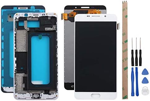 JOEMEL for Samsung Galaxy A710M A7 2016 LCD Display and Touch Screen Digitizer Glass Replacement Assembly (White)