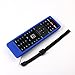 SIKAI Silicone Case for Vizio XRT122 Smart TV Remote - Eco-Friendly, Shock Proof with Lanyard (Blue)