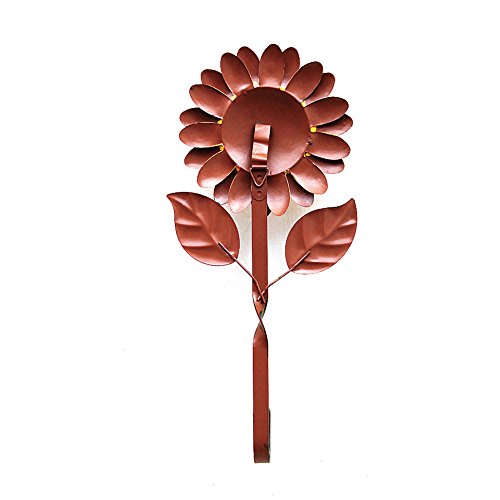 YK Decor Metal Sunflower Home Hook