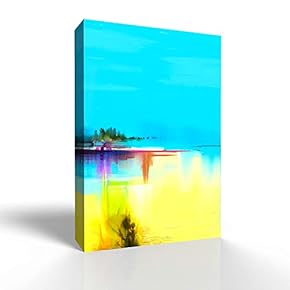 Canvas Wall Art Abstract Farm Land...