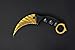 FadeCase Karambit Classic - Tiger Tooth - Real CSGO Knife Skin Counter Strike Global Offensive Full Tang Fixed Blade