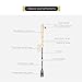 Aquarium Vacuum Gravel Cleaner, Aquarium Electric Syphon Auto Fish Water Vacuum Gravel Filter Pump Cleaner for Washing Sand Water Changer Water Filter, Batteries Not Included