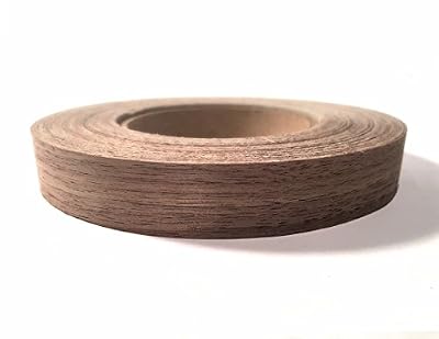 Walnut Wood Veneer Edgebanding Preglued 3/4" X 50' Roll - Made in USA