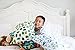 Little Sleepy Head Toddler Pillowcase, 100% Cotton & Hypoallergenic Pillow Case for Toddler Pillow, Snug Fit Envelope Pillowcase, 13x18 Pillowcase, Pilllow Sold Separately (Turtles)