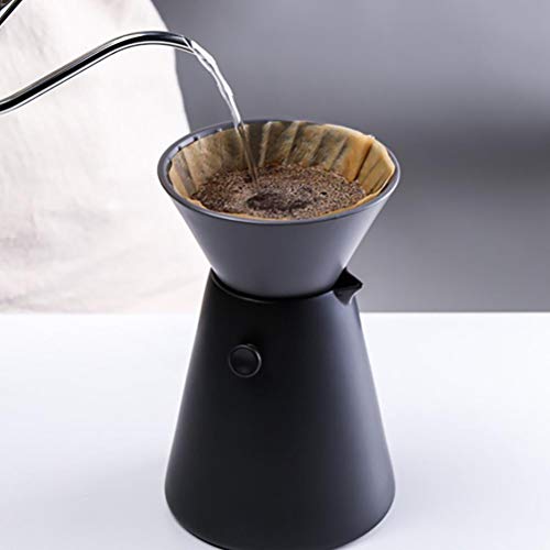 Filterkaffee Filter Tasse Hand Kaffeekanne Set Haushalt Kaffeemaschine Hand Tropfkanne – Bild 7