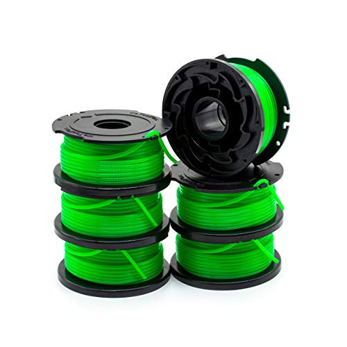 Garden NINJA SF-080 Compatible Replacement Trimmer Spool, fit Model GH3000 (6-Pack)