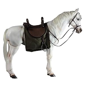 1/6フィギュア用アクセサリー/ 白毛馬 ホワイトホース CRE001