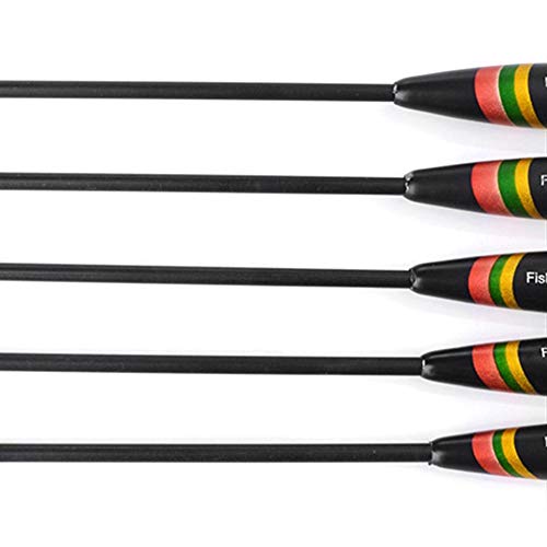 Uphsang 5 Pcs Flotteurs Pêche Bouées Bobbers Flotteurs Pêche – Haute Sensibilité, Pas De Mouvement De Position Et Peut Flotter Dans Différentes Couches D’eau