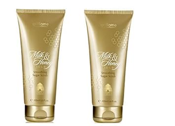 Oriflame Milk And Honey Smoothing Sugar Scrub (Pack Of 2)