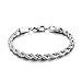 Monily 2-5mm Twist Chain Necklace Stainless Steel Necklace 16-36 Inches Men Women Jewellery