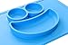 Utopia Home Baby Silicone Placemat - Bowl, Tray and Placemat - 3 Compartments Plate for Kids, Babies, and Toddlers