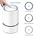WSTA Desktop Air Purifier, Air Ionizer ,Portable Air Purifier, True HEPA Air Cleaner Remove Cigarette Smoke,Dust,Pollen and Bad Odors with 5V USB Cable(White)