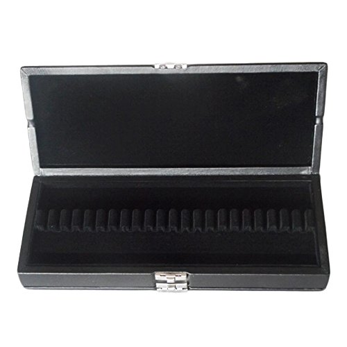 image for JYFY Oboe Reeds Case PU Leather Cover Wood Oboe Reed Box Reed Case for