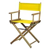 Casual Home 18" Director's Chair Natural Frame with
