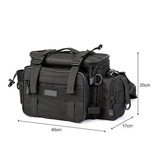 Toporchid Sport Outdoor Angeltasche Kamera Fototasche Multifunktionstaschen Umhängetaschen (Schwarz) – Bild 6