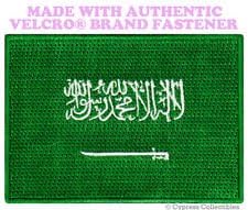 SAUDI ARABIA FLAG PATCH ARAB ARABIAN EMBROIDERED ISLAM w/ VELCRO Brand Fastener