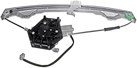Gevog 1pc Rear Passenger (Right) Side Window Regulator w/ Motor for Ford Lincoln Mercury