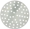 Winco APZP-19P, 19-Inch Aluminum Perforated Pizza Disk with 326 Holes, Pizza Screen