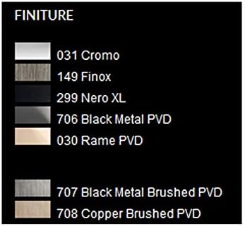 Gessi Rettangolo K Ceiling spout customizable20199-Copper PVD