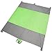 Sand Free Beach Blanket,100% 400T Gird Ripstop Nylon Outdoor Waterproof Picnic Blanket,Oversized 10'X 9' For 7 Adults,Compact,Quick Drying,Lightweight And Durable Design,Includes 4 metal pegs