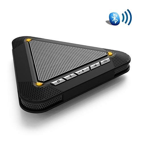Tenveo Wireless Bluetooth Speaker for Softphone and Mobile Phone, Bluetooth Speakerphone for 5-8 People Business Conference Phone (A300B)