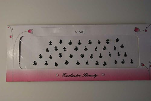 Pretty Black Fancy Authentic Bindis