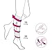 Fytto Women's Compression Socks, Sheer 15-20mmHg Hosiery - Professional Support for Travel, Varicose Veins & Pregnancy, Slip-Resistant, Nude, Medium