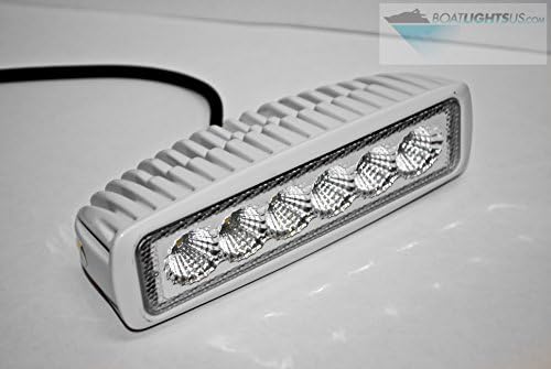 18 Watt Spreader Light (White Housing Blue Light)