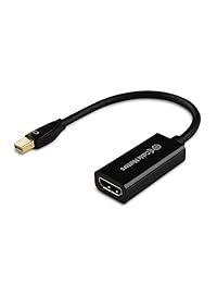 Cable Matters Mini DisplayPort (compatible con Thunderbolt 2 puertos) a HDMI macho a hembra adaptador