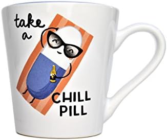 Anne Was Here 18oz Funny Pun Mug - Take A Chill Pill