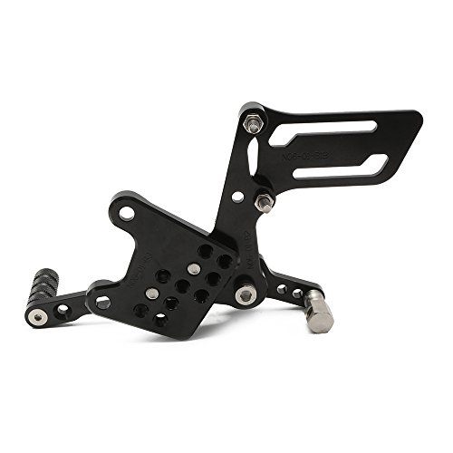 image for NEVERLAND Motorcycle CNC Adjustable Rearsets Footpegs Foot Pegs for Su