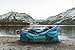 Chillbo SHWAGGINS Inflatable Lounger Best Inflatable Hammock Beach Chairs Inflated Chair for Adults Hammock Chair #1 Air Couch Outdoor Lounge Chair Air Bag and Camping Accessories Blue Leaf