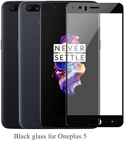 Market Affairs Premium Tempered Glass Screen Protector [5D] - Full HD, Shatterproof, Anti Scratch Screen Guard for One…
