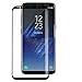 Screen Protector Galaxy S8 3D Curved Tempered Glass Cover 100% Touch Sensitivity Impact Resistant Full Screen Cover For Samsung Galaxy S8 0.3mm Ultra Thickness Easy For Beginner Black