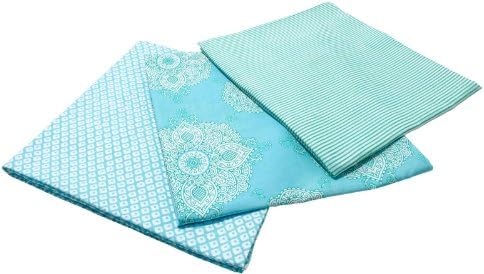 Masala Baby Kolam Swaddle Wrap Set - Turquoise